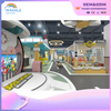 Shopping Mall Indoor Aircraft Model Theme Customized Soft-mounted Children's Playground Equipment