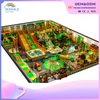 Sales Center Indoor Forest Theme Custom Soft Decoration Children Crossing Interactive Play Equipment Dealer