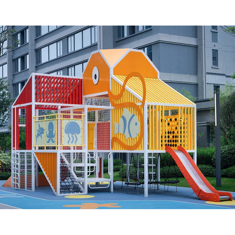 Wooden house modeling game house