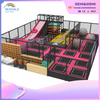 Mall Indoor Color Department Children's Trampoline Parkour Professional Playground Equipment Suppliers