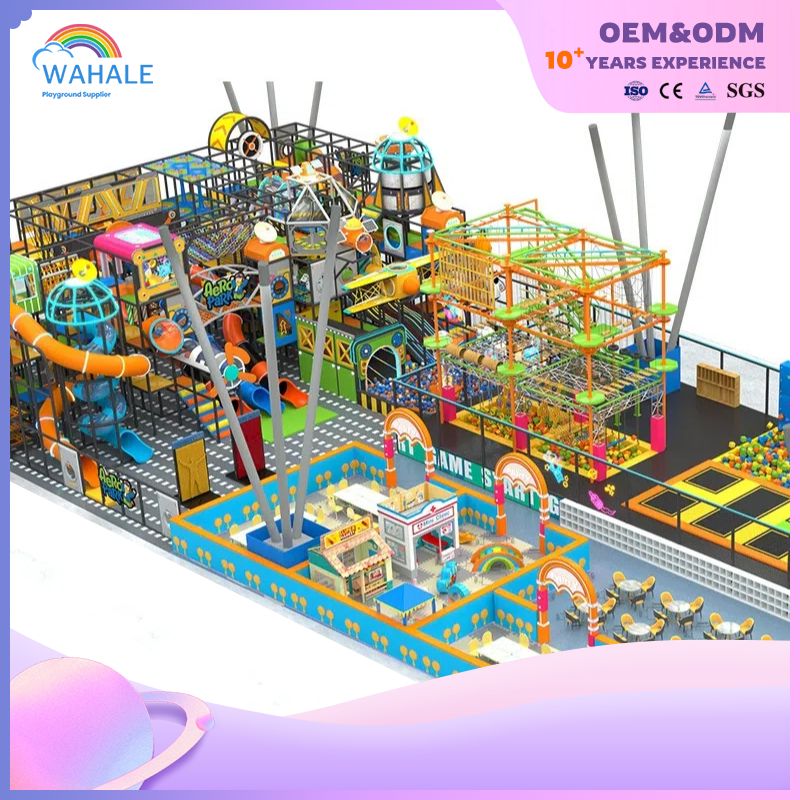Ship Out of The Map Customized Children's Indoor Playground Soft Children's Warrior Adventure Park