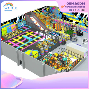 Color Department Indoor Soft Outfit Physical Training Playground Customized Children's Jumping Trampoline Park