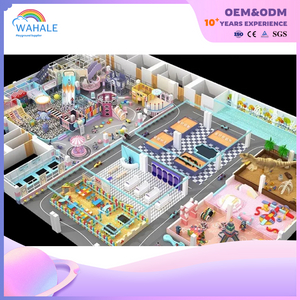 Large Shopping Malls Indoor Soft Decoration Children Interactive Playground Equipment Dealers