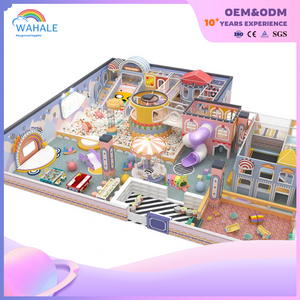 Sales Center Indoor House Theme Customized Maze Playground Children Soft Installation Amusement Facilities