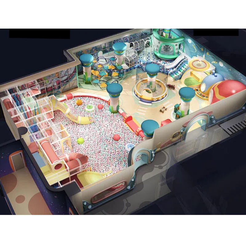 Green space capsule shape game house