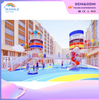 Mall Outdoor Color Soccer Ball Manufacturing Custom Children's Playground Equipment Dealer