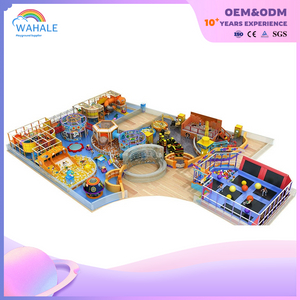 Mall Indoor Macaron Color Custom Soft Outfit Physical Training Children Playground Equipment Dealer