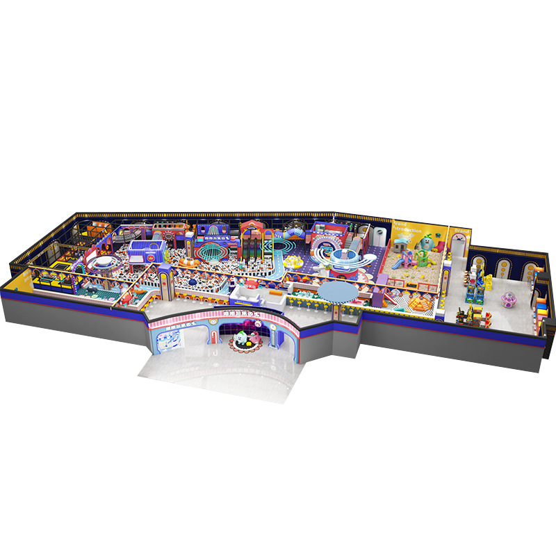 Purple tower modeling tower