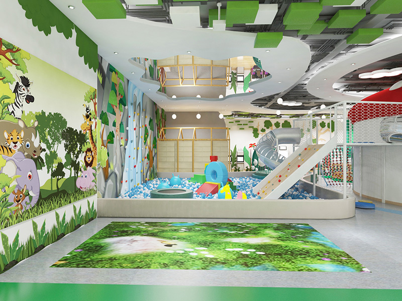 The Help Of Hospital Children's Play Area Equipment Configuration To Children's Rehabilitation