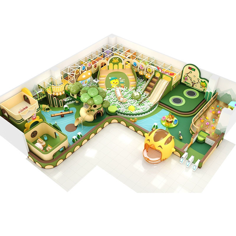 Green trees modeling tower