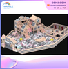 A 190-square-meter Indoor Space Castle-themed Customized Children's Ocean Ball Pool Playground Facility in The Shopping Mall
