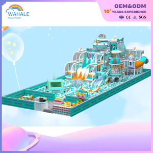 Indoor Green Space-themed Customized Children's Soft Furnishings Ocean Ball Pool Playground