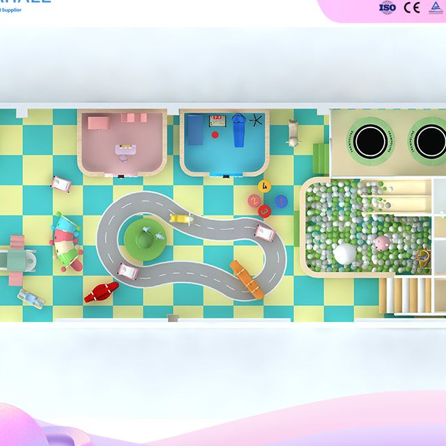 Healing-Themed Children's Playground | Interactive Role-Play & Ball Pool | Compact Design for Hospitals & Malls | High ROI Startup Solution