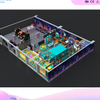 WAHALE Israel Project: 180㎡ Tech-Themed Indoor Playground with Spiral Tube Slide