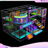 Tech-Play Sports Arena: 3-Lane Glow Slide & Multi-Level Challenge Course | Space-Efficient Investment Solution