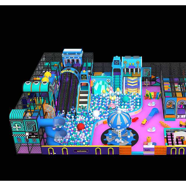 Age-Zoned Exploration Playland (Saudi Arabia) -Commercial Playground Commercial Play