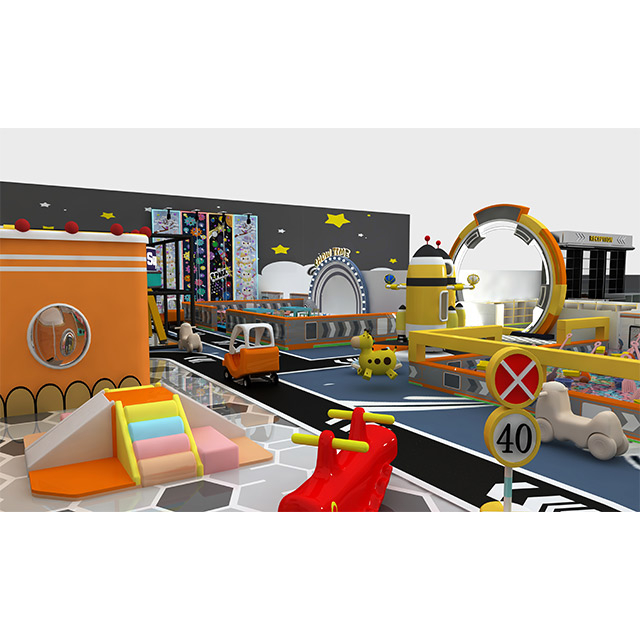 Orange Space Odyssey Playground (Brazil) - Large-Scale Indoor Playground Manufacturer