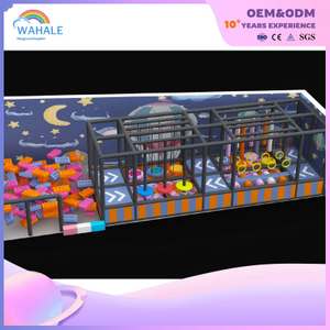 Interactive Game Business Game Center Adventure Theme Indoor Children's Trampoline Park Soft Playground Equipment