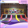 New Color Theme Customized Children's Indoor Physical Training Trampoline Park Parkour Adventure Facilities