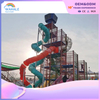 Children's Outdoor Magic Castle Modeling Custom Climbing Slide Playground Equipment Supplier