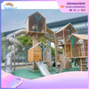 Outdoor Football Shape Custom Children's Slide Amusement Park Children's Stainless Steel Slide Custom Unpowered Park