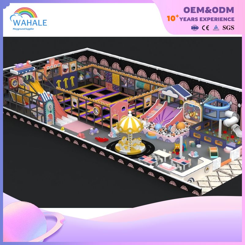 Toy Town Indoor Playground Custom Indoor Children's Toy Amusement Park Equipment