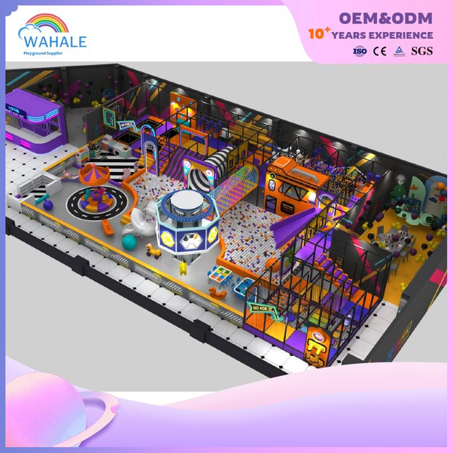 Hip-hop Theme Indoor Playground Customized Children's Video Game Theme Amusement Park Equipment