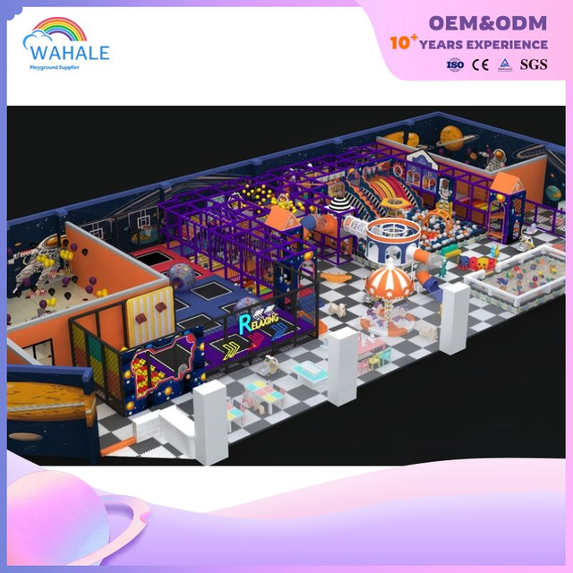 Space Astronaut Theme Customized Playground Children's Indoor Amusement Park Equipment Supplier