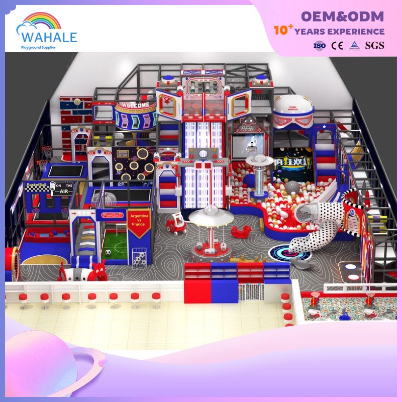 Interstellar Theme Custom Indoor Space Series Children's Play Area Set Wholesale