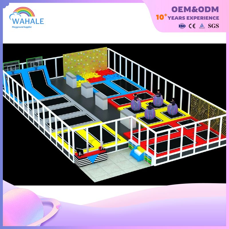 Jumping Ninja Warrior Obstacle Indoor Extreme Sports Custom Trampoline Park Parkour Amusement Equipment Wholesale Parkour Worry Equipment Wholesale