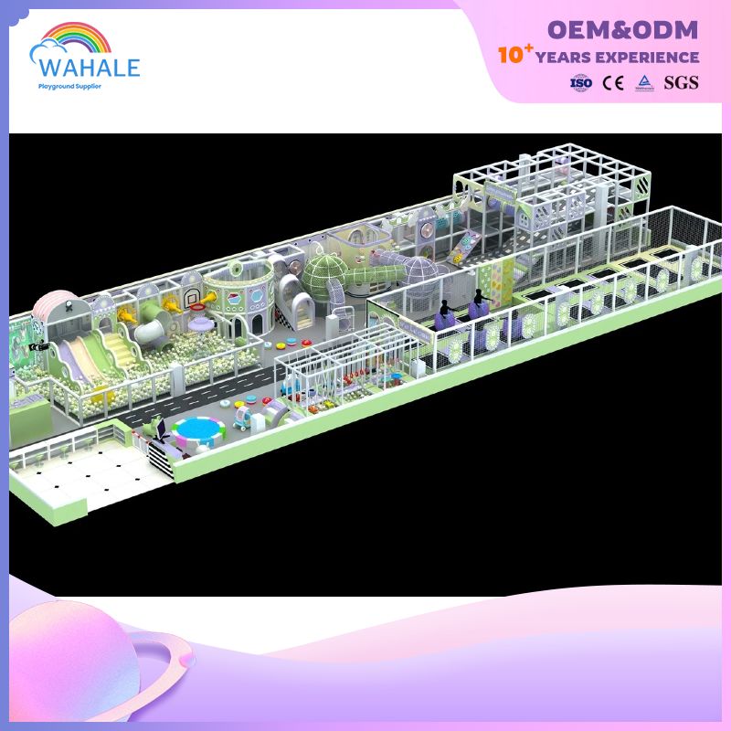 Trampoline Park Indoor Playground Large Indoor Playground A Variety of Customized Soft Game Equipment Wholesale