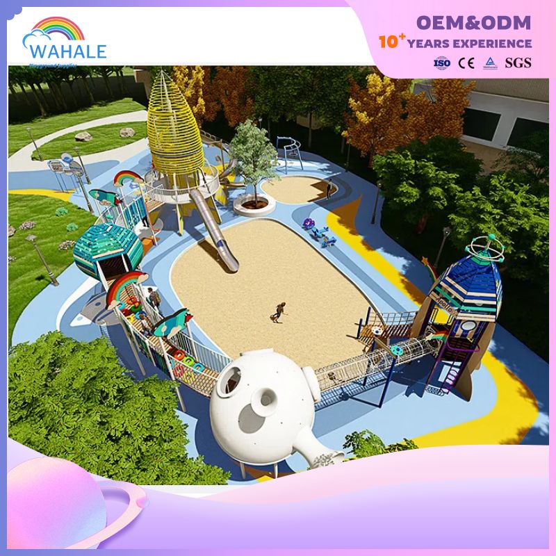 Scenic Spot Outdoor Children's Star Theme Park Custom Cartoon Theme Unpowered Playground