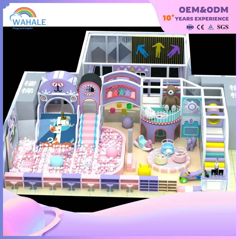 Children's Fantasy Trampoline And Children's Soft Play Giant Ball Pit Playground Indoor Park Equipment