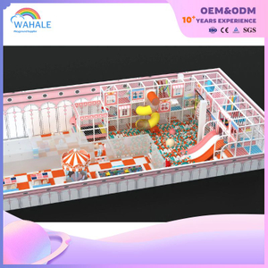 Macaron Dream Children Indoor Play Area Solutions for Children Large Commercial Playground Equipment