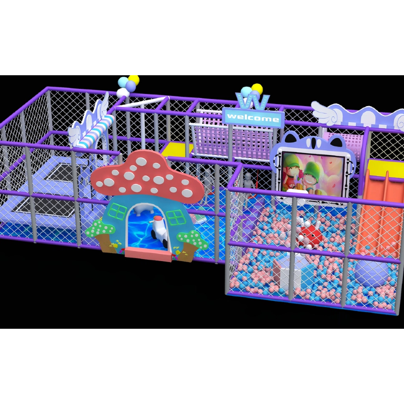 purple frog projection
