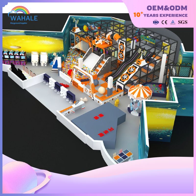 Space Theme Indoor Playground Manufacturer of Soft Play Equipment for Commercial Children's Indoor Playground