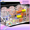 Children's Castle Park Custom Indoor Game Castle Trampoline Park Barrier Crossing Manufacturer