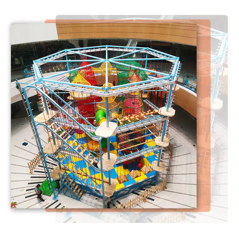 blue and yellow gradual spiral pipe slide