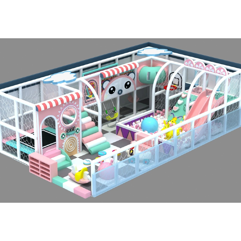 indoor Princess House trampoline
