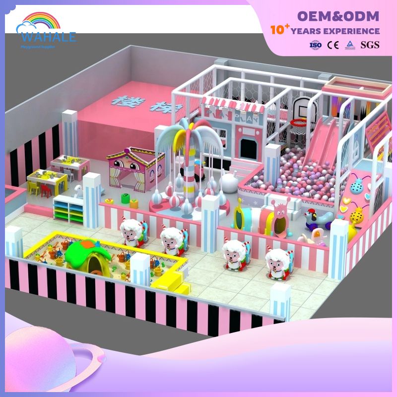 Cartoon Animation Customized Amusement Park Children's Indoor Playground Equipment Wholesale