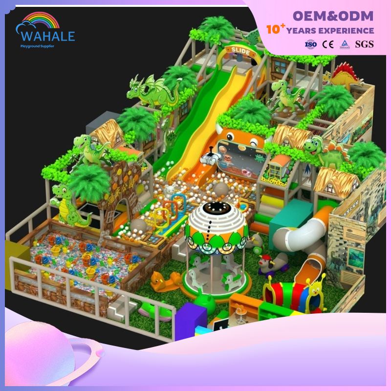 Dinosaur Theme Customized Indoor Playground Children's Sports Amusement Park Equipment