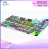 Color Indoor Parkour Trampoline Park Children's Joy Custom Sports Playground Equipment Wholesale