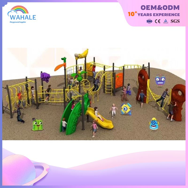 Children's Outdoor Playground Fascinating Children's Outdoor Soft Play Center Park Equipment Wholesale