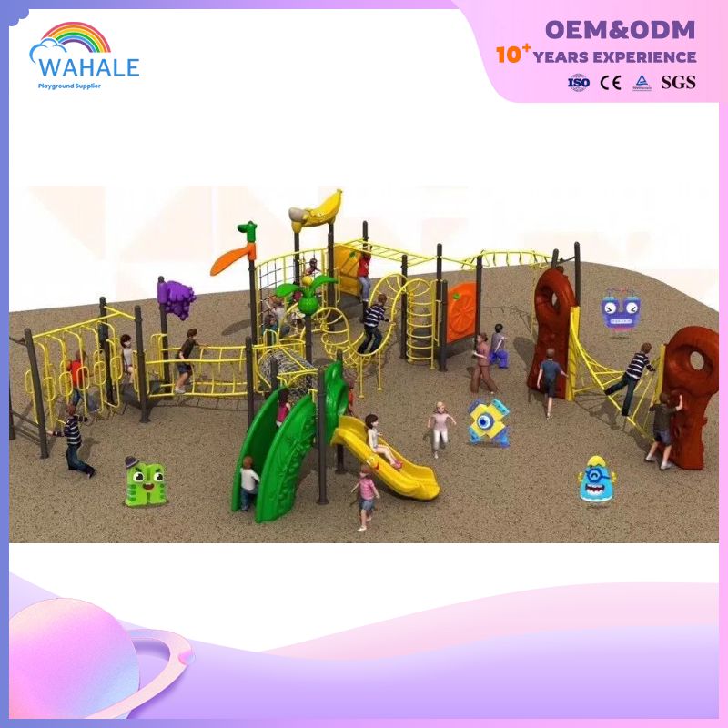 Children's Outdoor Playground Fascinating Children's Outdoor Soft Play Center Park Equipment Wholesale