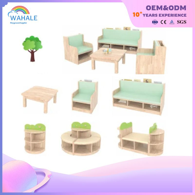 Music Modeling Oak Cabinet Children مرافق الملاهي الداخلية المخصصة