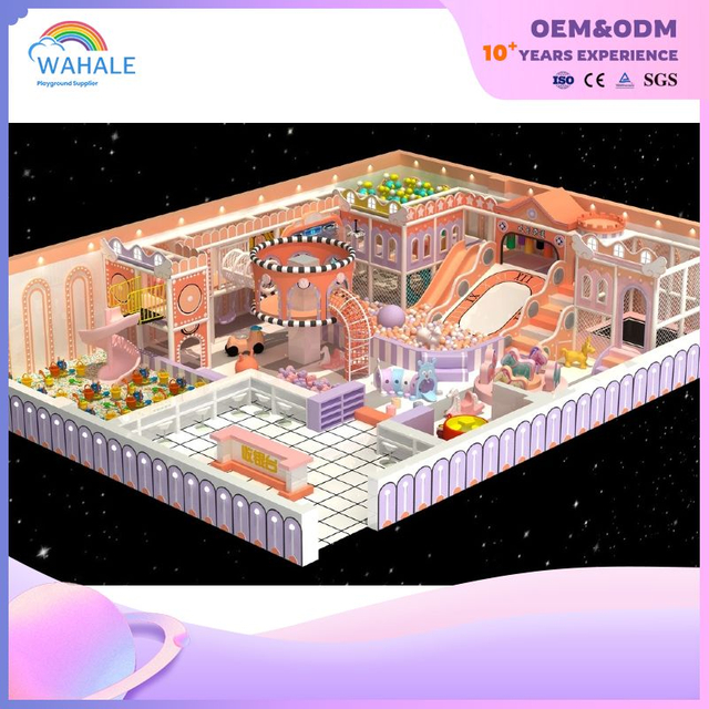 Orange Department of Indoor Children's Playground Custom Cartoon Theme Indoor Amusement Park Equipment Suppliers