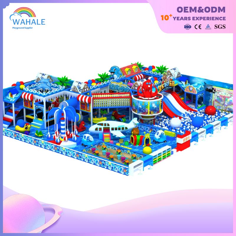 Underwater Park Indoor Playground Customized Children's Amusement Park Equipment Supplier