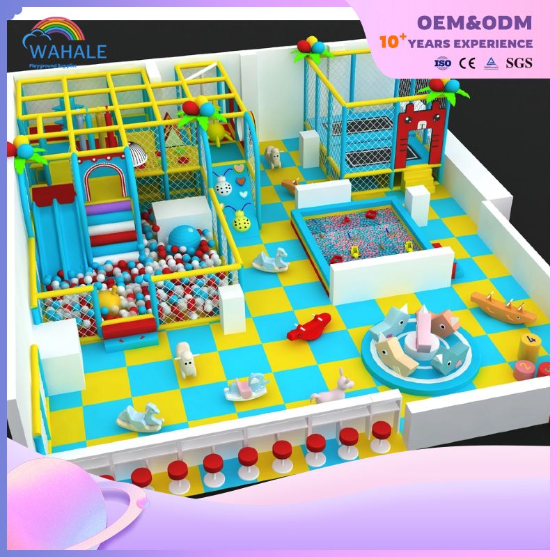 Macaron Children's Adventure Park Indoor Playground Family Entertainment Sports Center Equipment
