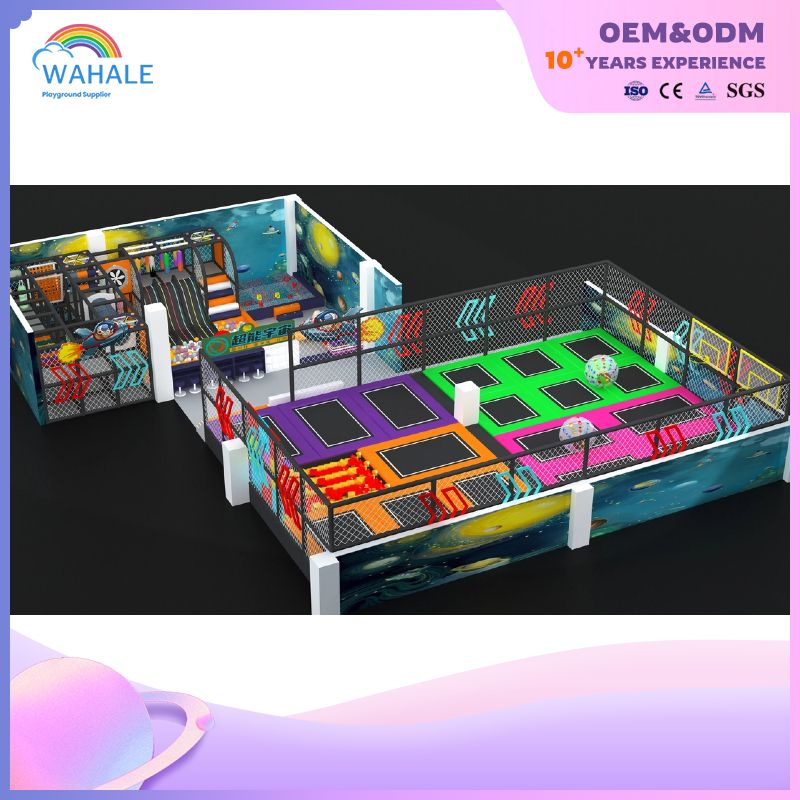 Children's Play Equipment Trampoline Games Children's Indoor Playground Soft Play Amusement Park