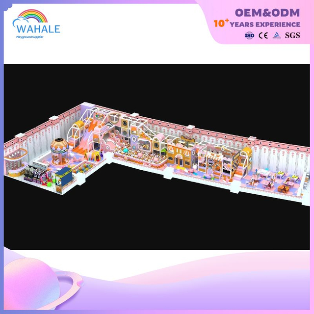 Early Education Center Indoor Children Custom Castle Playground Fantasy Amusement Park Equipment